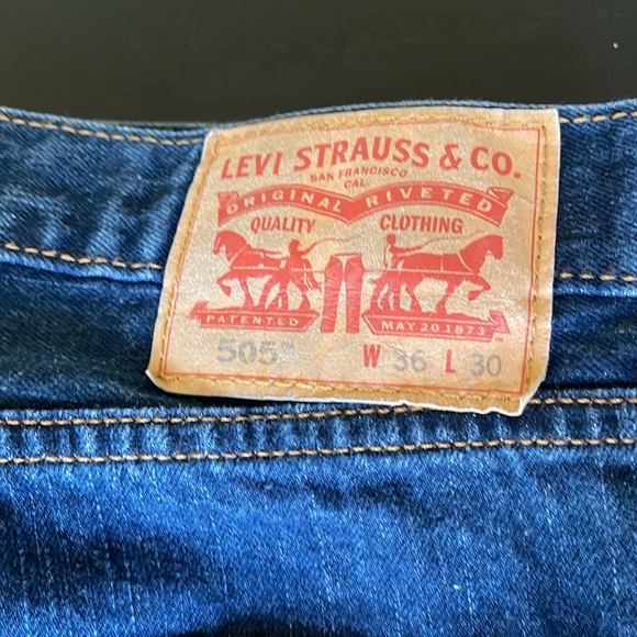 Levi’s 505 size W 36 L 30 great condition. - Picture 2 of 6